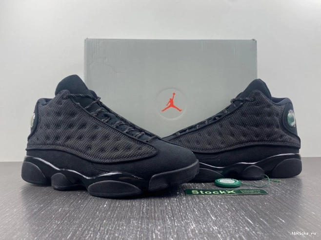 Cheap TB Black Air Retro Jordan 414571-011 13 Cat 0814